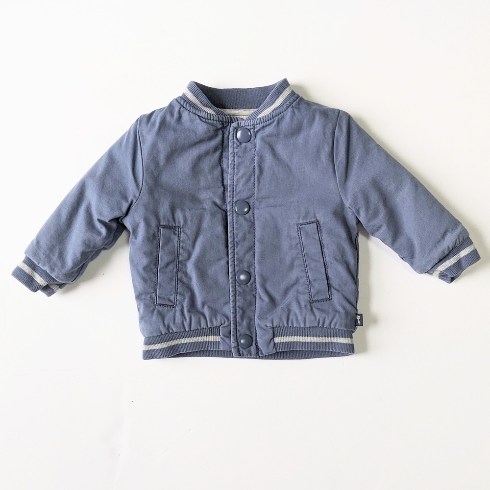 Oshkosh 3M Baby Boy Blue Varsity Bomber Jacket